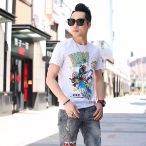 Stickat tryckt plagg